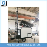 Estación de telefonía móvil sobre ruedas