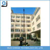 Torre de telefonía móvil sobre ruedas